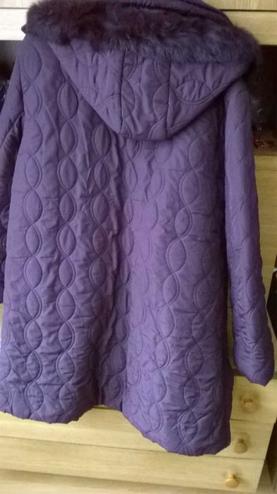 Kurtka  pikowana ciemny brąz.Rozm. XXL./46