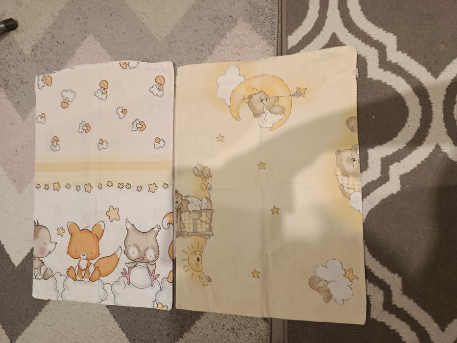 Komplety pościeli + 2 poszewki