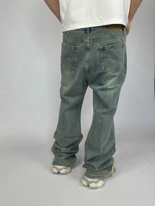 BALENCIAGA flared faded washed jeans клеш кльош джинсы archive