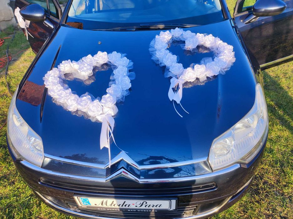 Sprzedam dekoracje ślubne na samochód