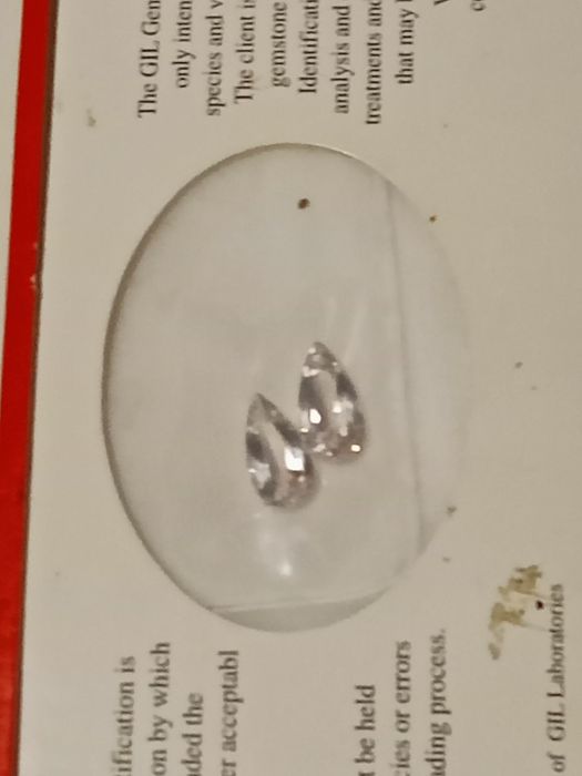Morganit na złote kolczyki , pierścionek - 1.76 ct - Certyfikat GIL