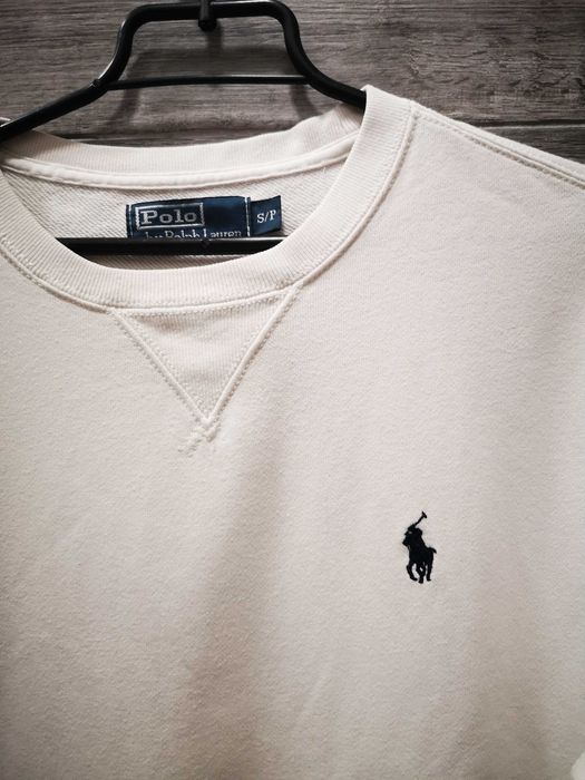 Ralph Lauren sliczna bluza biala s