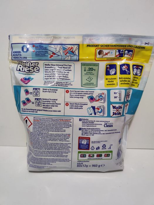 Kapsułki do prania Weiser Riese uniwersalne Niemieckie
