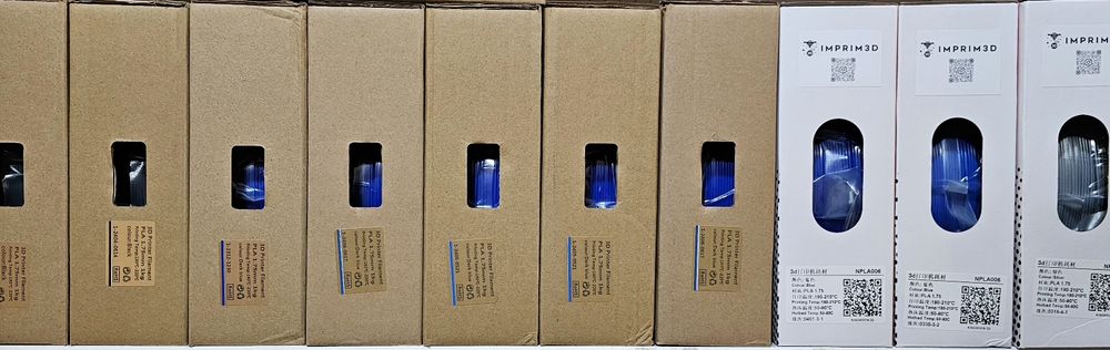 PLA 1,75mm p/ impressora 3D desde 11€/Kg