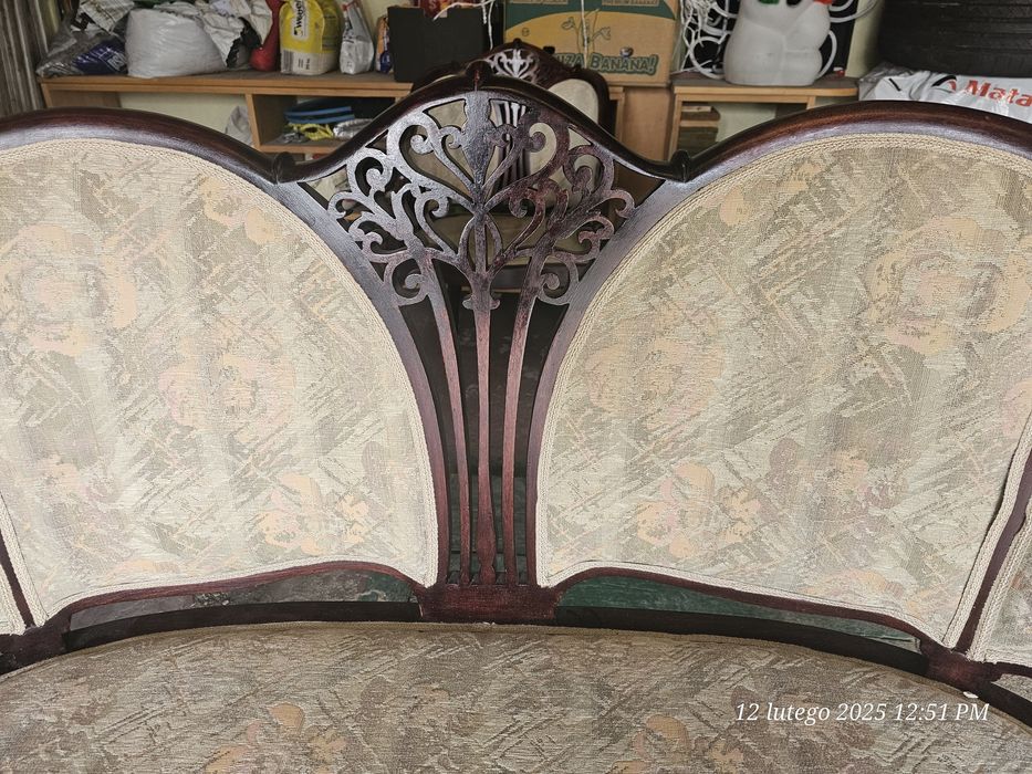 Antyczna Sofa z fotelami