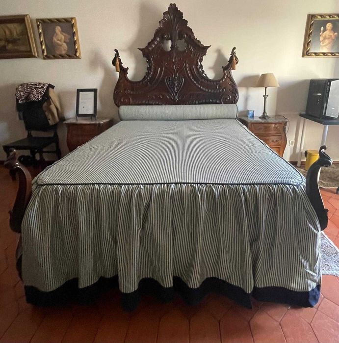 Cama estilo Rococo