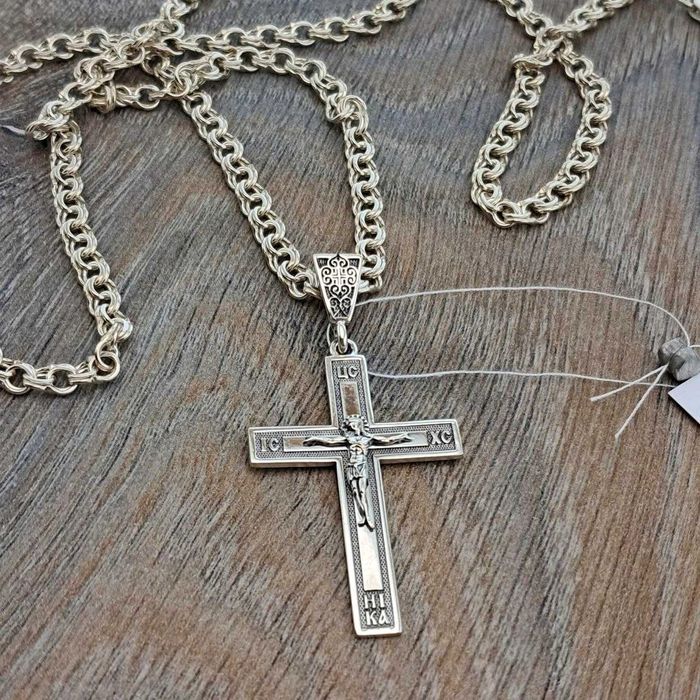 Серебряный крест Срібний хрестик Срібло 925 подвеска кулон підвіс