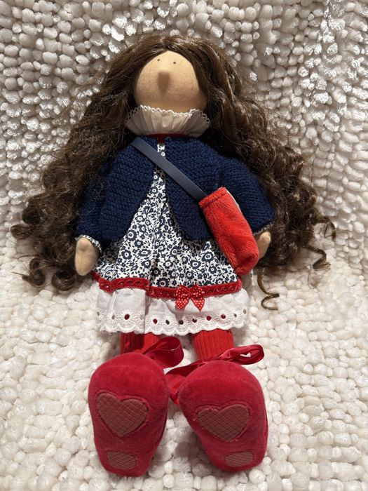 Boneca Artesanal com cabelo