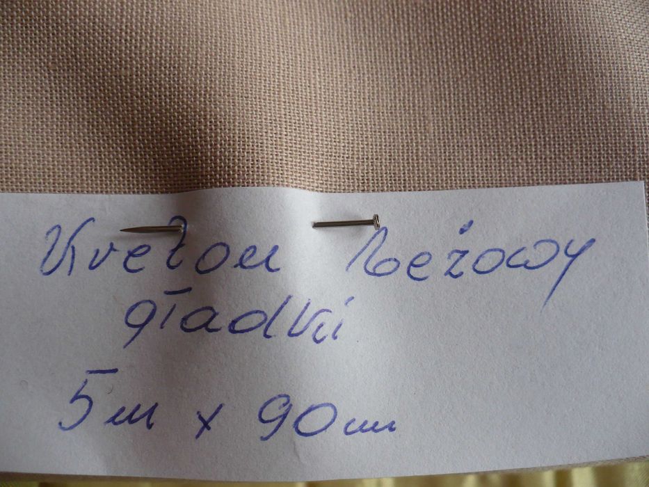 Dwa kupony tkaniny bawełnianej