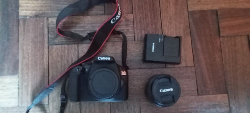 Cannon 2000D + lente 18-55