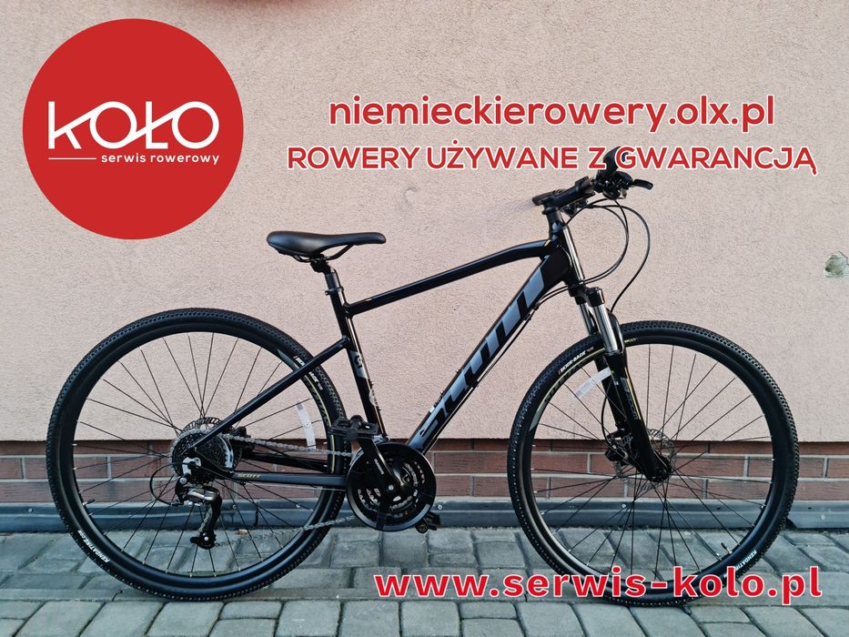 Rower męski crossowy SCOTT koła 28 SHIMANO ALTUS aluminium rabat
