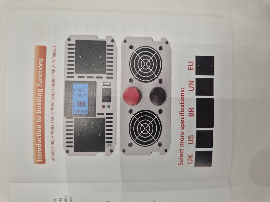 Інвертор Houli 5000w з чистою синусоїдою