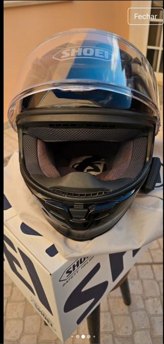 Capacete SHOEI NXR2 preto