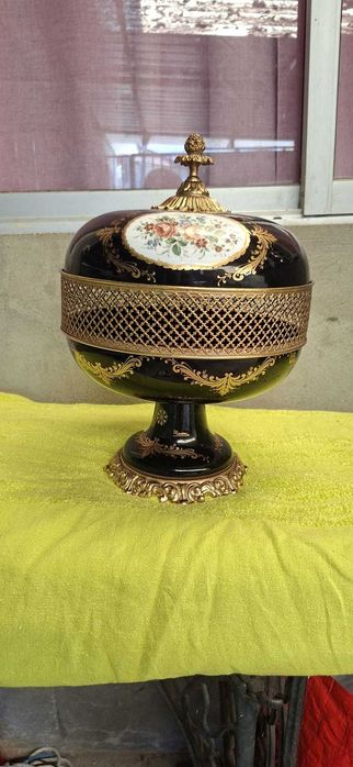 Fruteira Masoni pintada á mão
