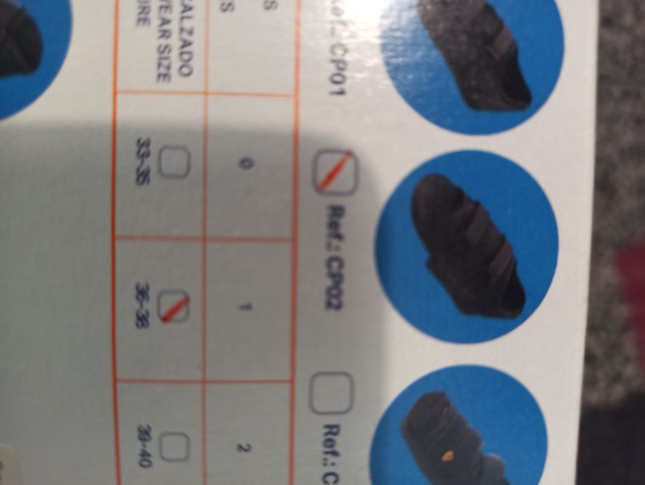 Sapato pós cirúrgico