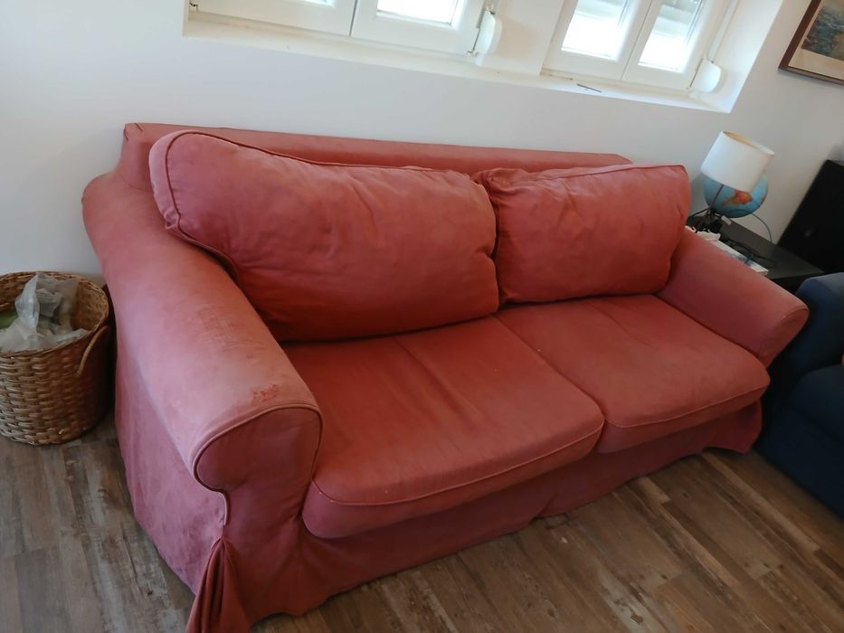 Sofa cama ikea encarnado