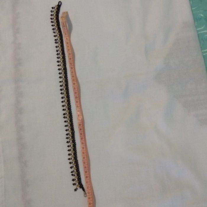 колье ожерелье из бисера