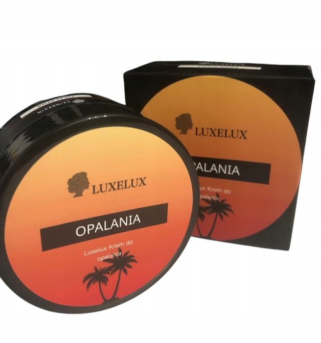 krem masło żel do opalania Luxelux