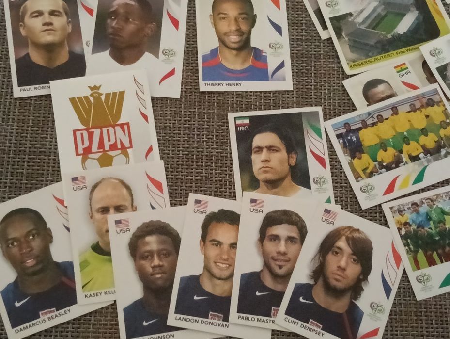 Lote de 40 cromos Mundial 2006