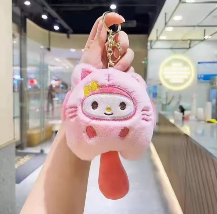 м'який брелок hello kitty, sanrio