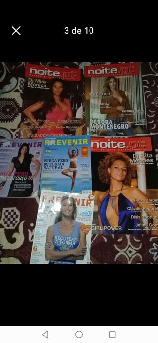 Revistas variadas. Também croché, rendas