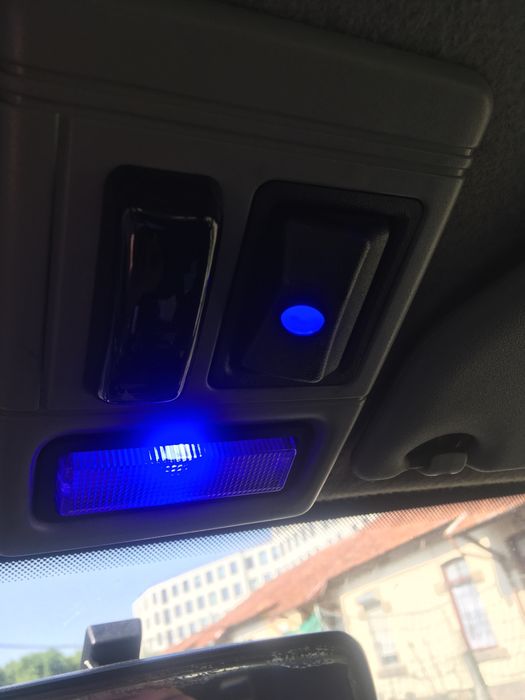 15x Leds T10 Azul