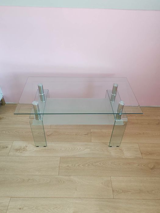 Stolik szklany, stan bdb.