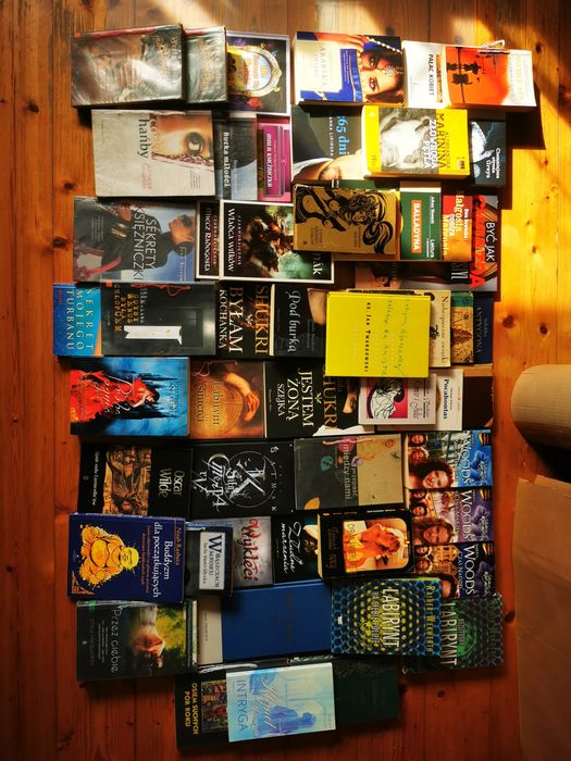 Książki różnego gatunku