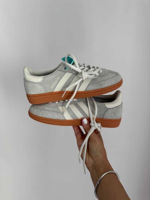 Кросівки Adidas Spezial Grey White Gum premium