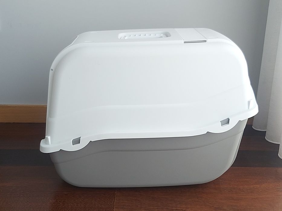 Caixa de areia para gatos