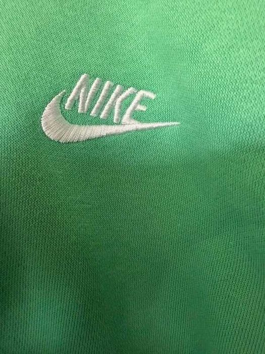 Miętowa bluza męska z kapturem Nike