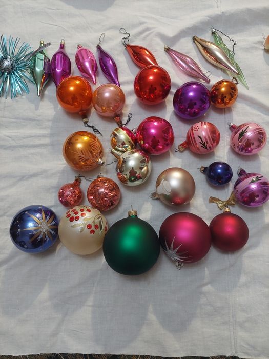 Елочные игрушки времен ссср