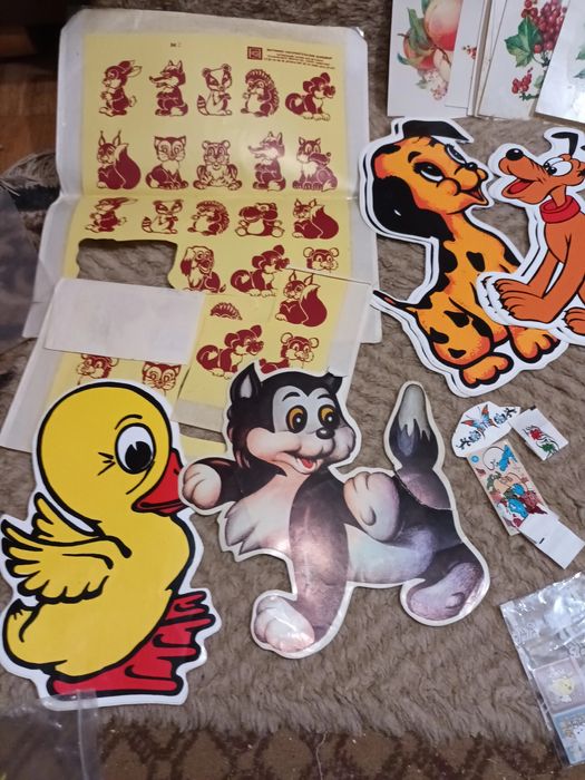 Наклейки, переводилки растишка