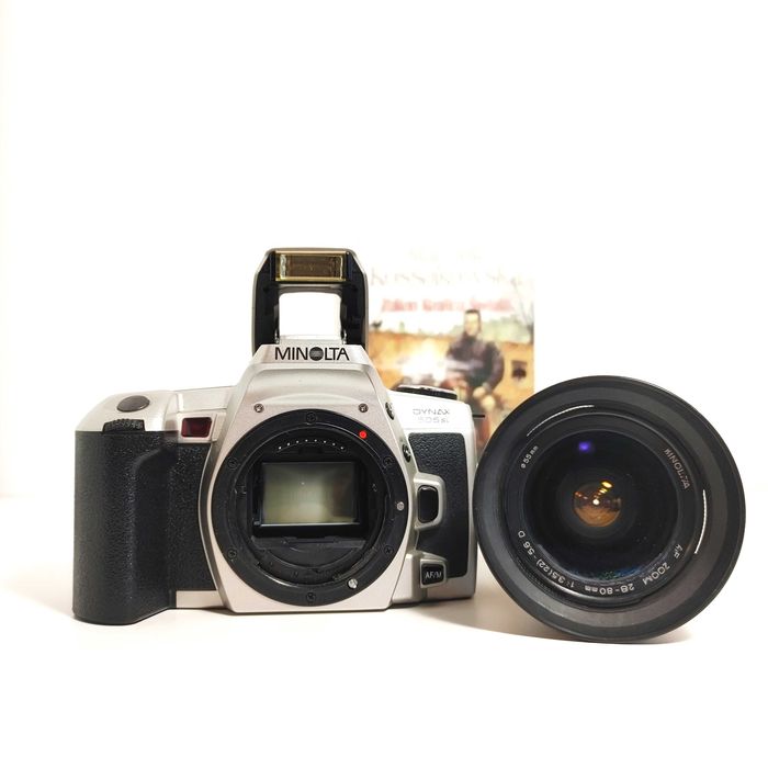 Ładna Lustrzanka Analogowa MINOLTA DYNAX 505si 28-80mm 3,5-5,6 Makro