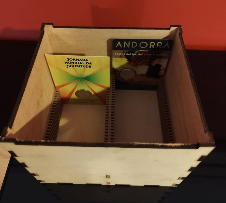 Caixa para coincards Andorra