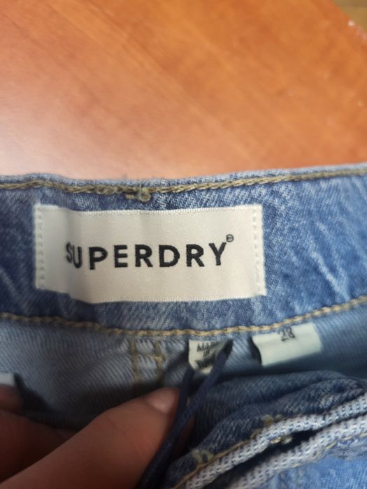 Superdry jeansowa spódnica rozmiar 36