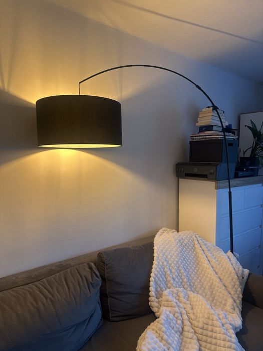 Westwing piękna lampa łukowa podłogowa niels