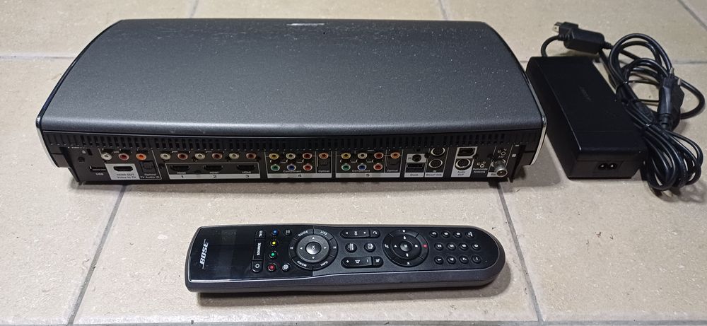 Central Bose AV35 topo de gama com comando e transfomador