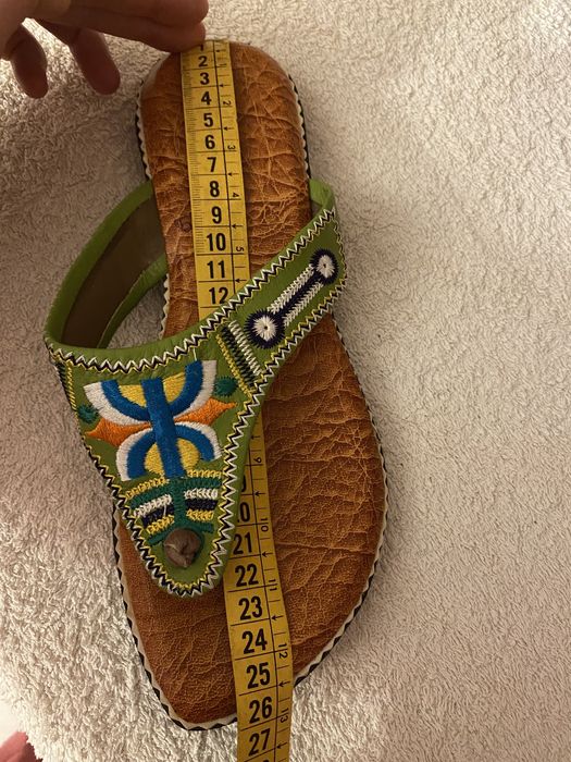 Chinelos Rasos Marroquinos 37