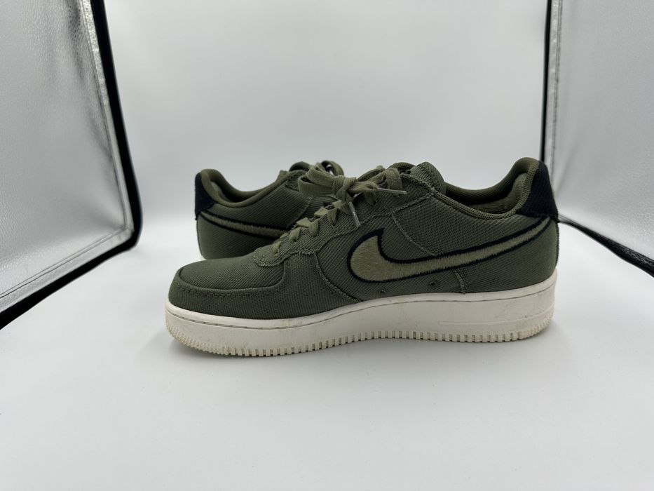 Sneakersy niskie zielone unisex Nike Air Force 1 44,5