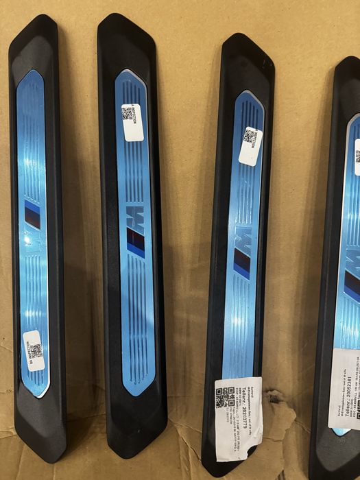 Накладки на пороги BMW G01 G02 X3 X4