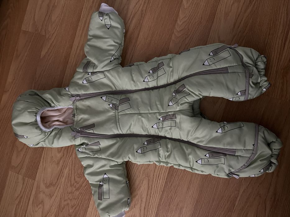 Комбінезон зимовий хлопчик 3-6м