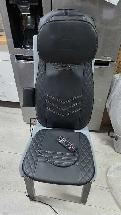 Renpho Masażer Mata masująca Shiatsu z podgrzewanie regulacja zagłówka