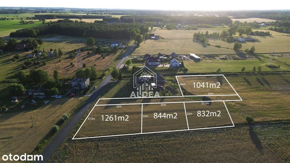 Cisza i las. Działki z mediami blisko Bydgoszczy