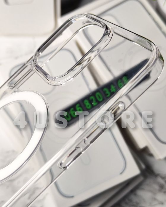 Чехол Clear Case Magsafe iPhone 16 Pro Max прозрачный чохол прозорий