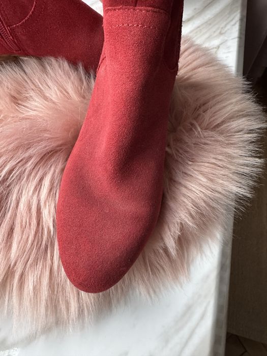 Замшеві козачки NEXT 38 р