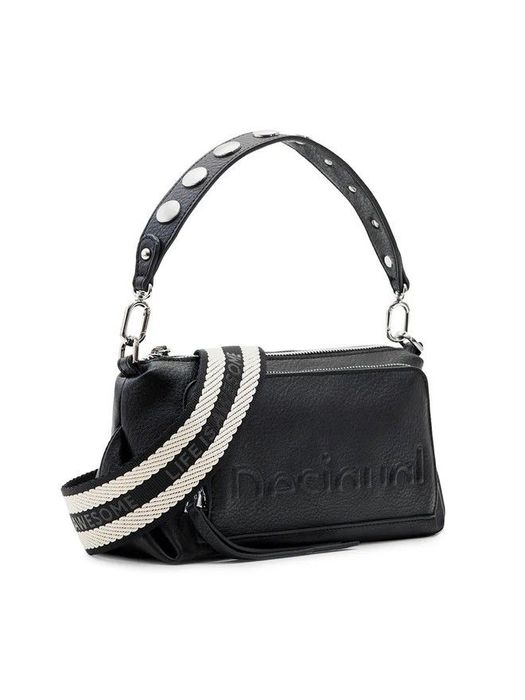 Сумочка Desigual HALF LOGO FW24 MONIC (чорна)