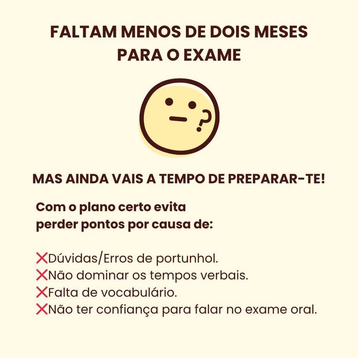 Explicações de Espanhol Intensivas Online para Exame Nacional de Espanhol Iniciação