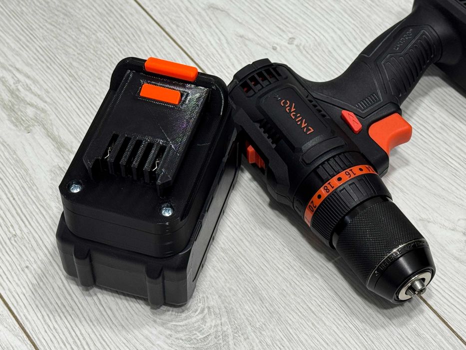 Адаптер перехідник з Dnipro m на акб Makita, ProCraft, ТЕХас 3д друк