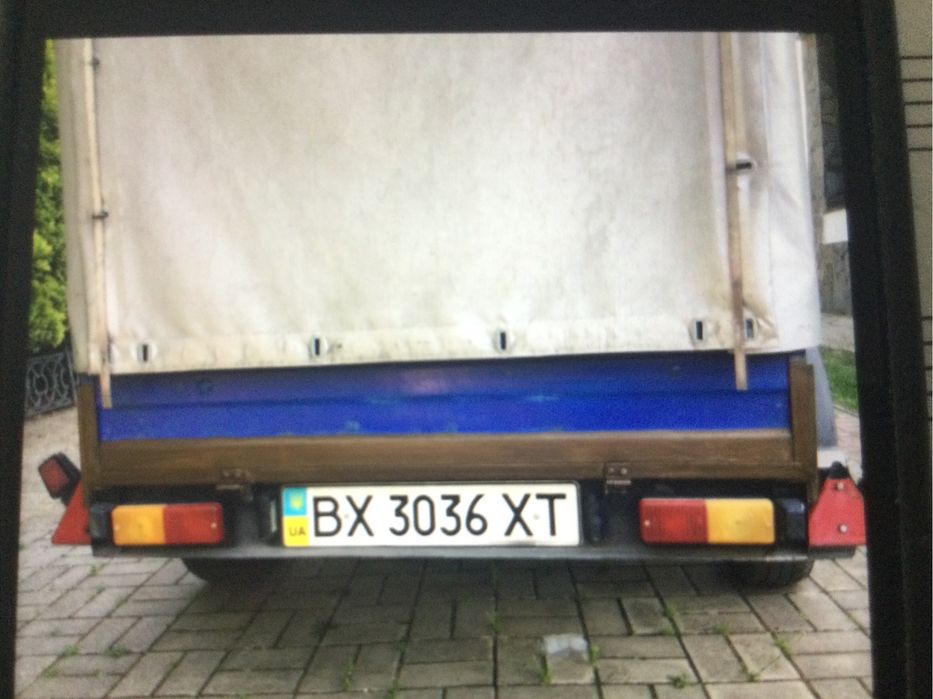 Причіп для легкового автомобіля